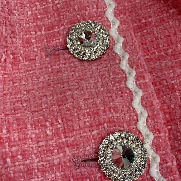 Cosette Di Ames Tweed Blazer & Skirt Set Women’s M - Picture 6 of 14